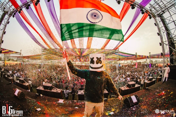 Sunburn Festival music festival in asia