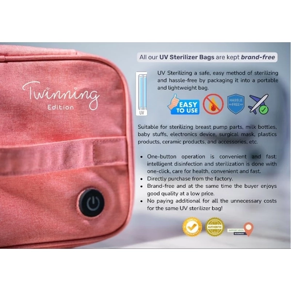 Twinning UV Steriliser Bag - best portable uv steriliser baby