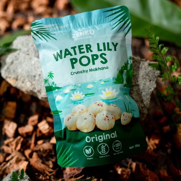 ZENKO Superfoods Original Water Lily Pops - best healthy snack singapore