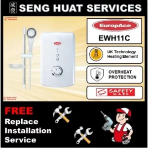 EuropAce EWH11C Instant Water Heater best water heaters in singapore