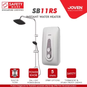 Joven SB11 Rainshower Instant Water Heater best water heaters in singapore