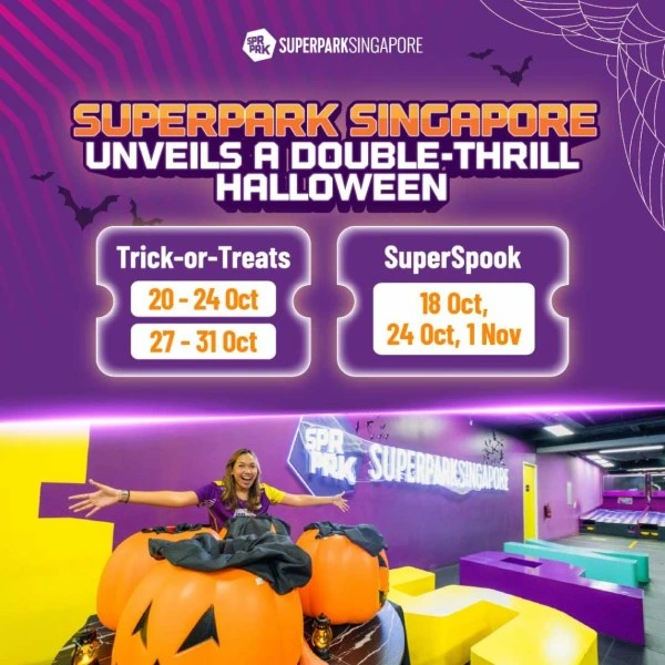 Super park trick or trick event Singapore
