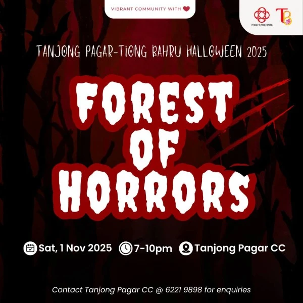Tanjong pagar trick or trick event Singapore