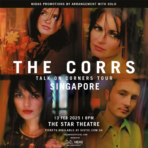 the corrs upcoming concert in singapore 2025