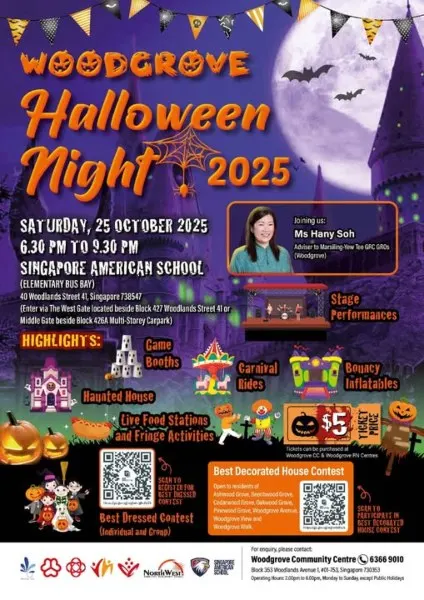 Woodgrove estate trick or trick neighbourhood Singapore