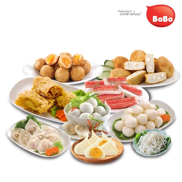 best steamboat ingredient delivery singapore: BoBo Fishball