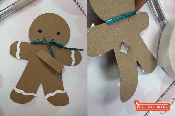 DIY Christmas card ideas Singapore - Candy Cane Card 4