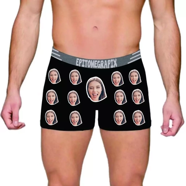 christmas gift for boyfriend/husband: Customised Boxers