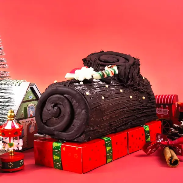 Emicakes Choco Truffle Classic Yule Log