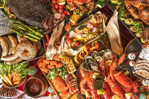 madisons and moga christmas buffet Singapore