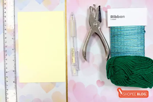 Easy Christmas cards Singapore - String Art Card Materials