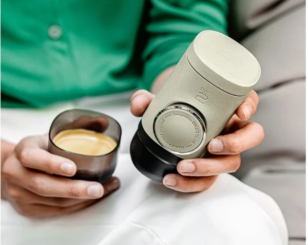 christmas gifts for men: WACACO Portable Espresso Maker