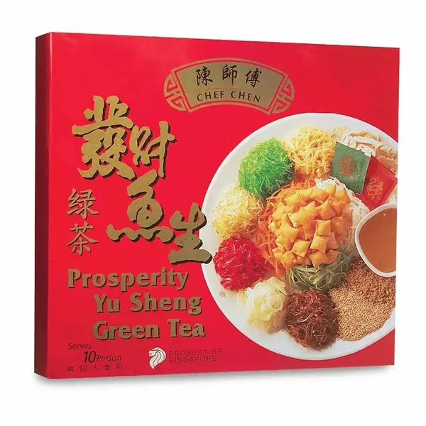 best yusheng singapore: Chef Chen Prosperity Yusheng Green Tea