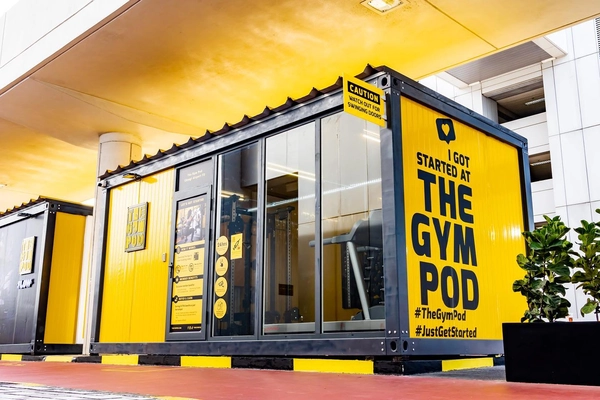 24-hour gym in singapore: the gym pod at changi