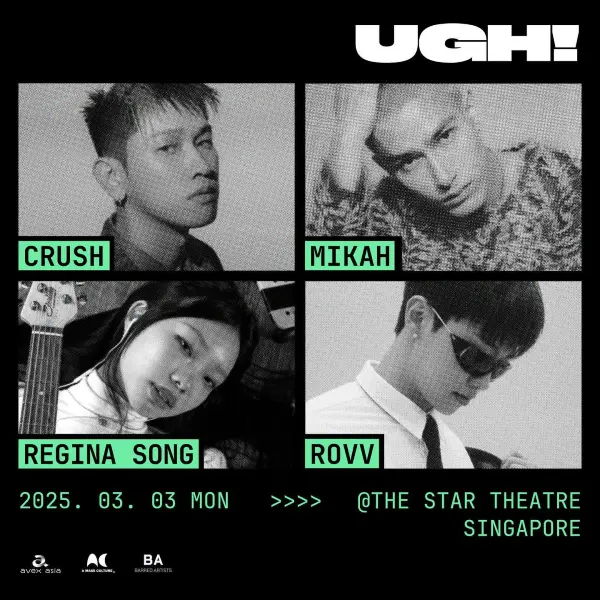 upcoming concerts in singapore 2025 - ugh singapore