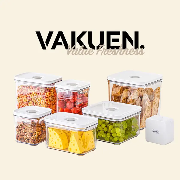 Best housewarming gift ideas for the kitchen: Vakuen Auto Vacuum Food Storage Container