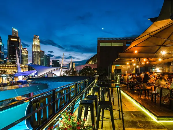 affordable romantic rooftop restaurant singapore: Supply and Demand