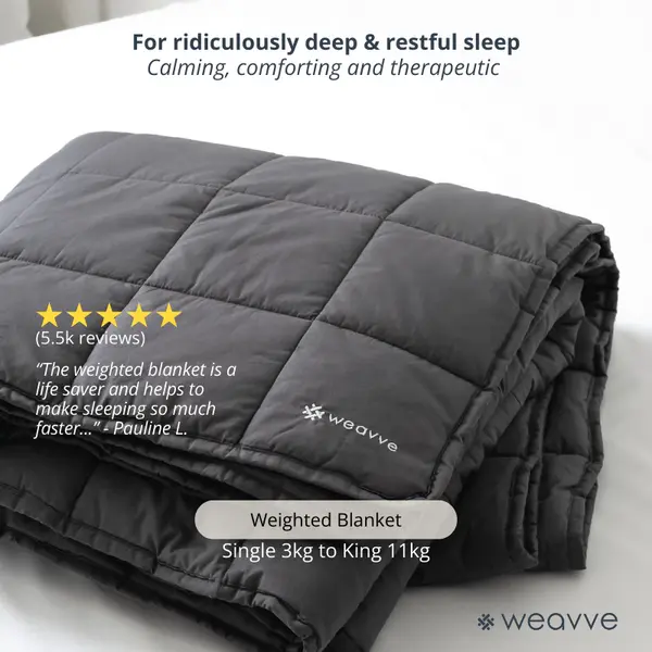 what to buy for house warming: Weave weighted blanket