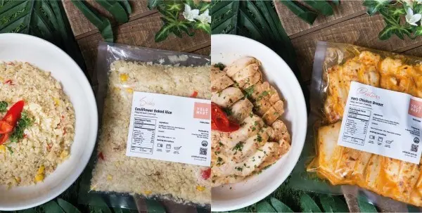 keto food delivery singapore: Fried rice and chicken by YoloFoods