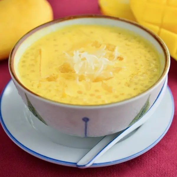 bugis food: Ah Chew mango sago