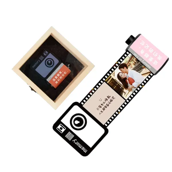 gift for men singapore: Customised photo film keychain