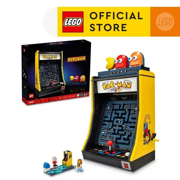 valentine's day gift for him singapore: LEGO Icons 10323 PAC-MAN Arcade Building Kit