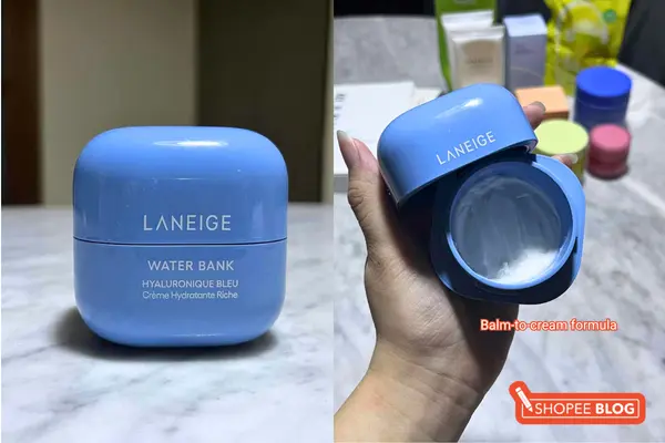 Best Korean skincare product: Laneige - Water Bank Cream