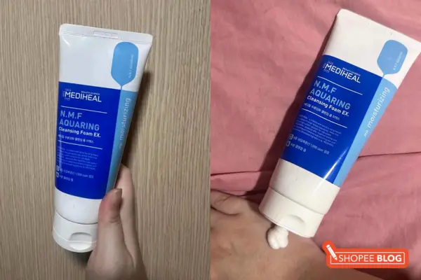 best Korean skincare product: Mediheal NMF Aquaring Cleansing Foam