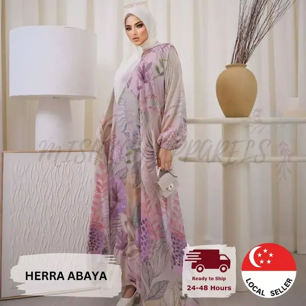 modern baju kurung singapore: HERRA Abaya by Mishkah Apparels