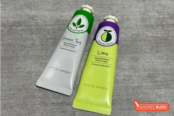 NatureRepublic Hand Cream - Green Tea and Lime Scent