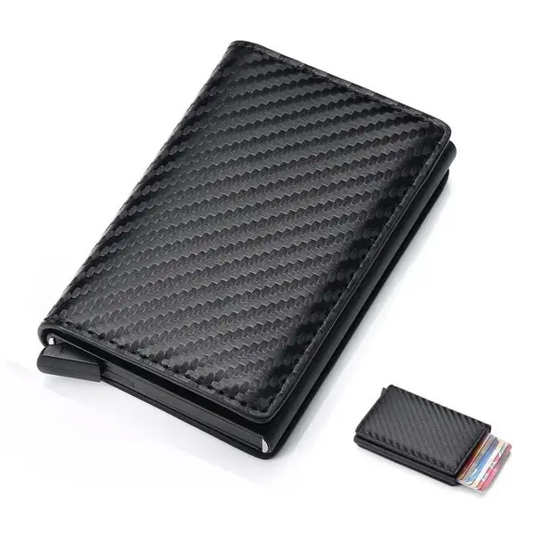 personalised gift for him: Personalised Name RFID Anti-theft Cardholder