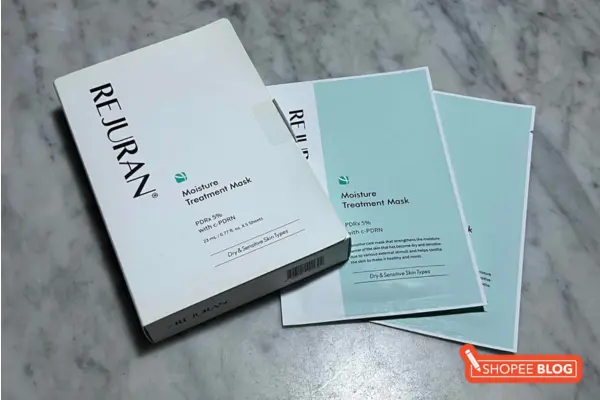 best Korean skincare product: Rejuran Moisture Treatment Mask