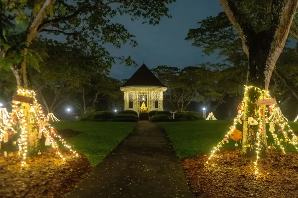 quiet places in singapore for couples to chill at night: Singapore Botanic Gardens