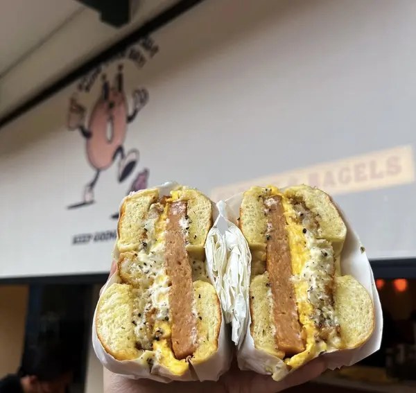 bugis food: GTF Bagel by Wooly's Bagels