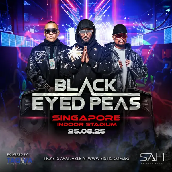 black eyed peas upcoming concert in singapore 2025