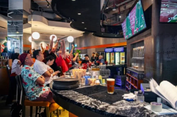 brewerkz sports bars in singapore