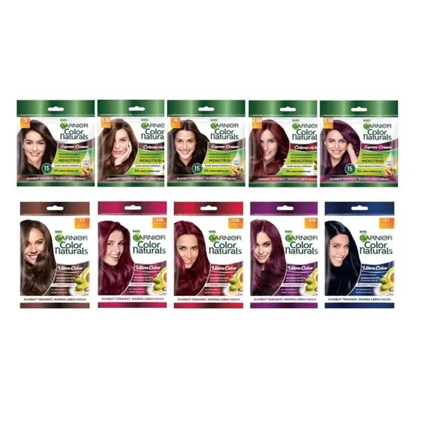 wudhu friendly hair dye: Garnier Colour Naturals Hair Cream