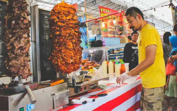 what to do in singapore this weekend: drop by Geylang Serai Ramadan Bazaar and eat Ramly burger