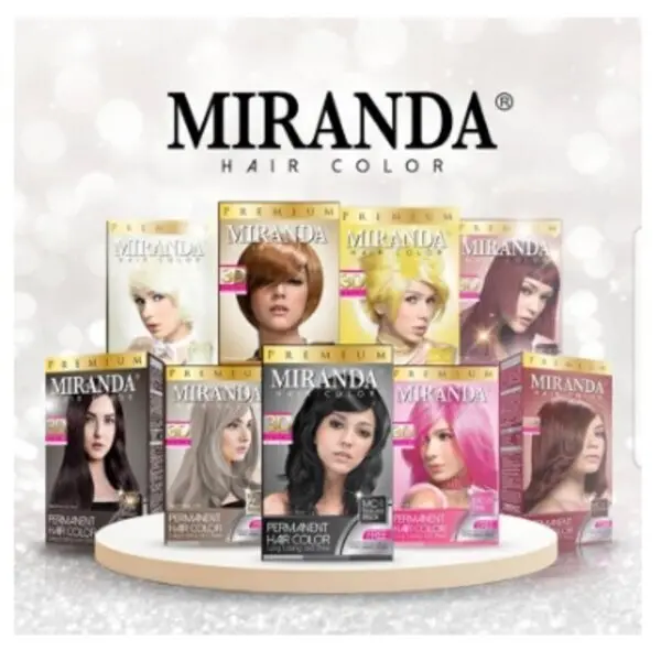 wudhu friendly hair dye: Miranda Hair Colour