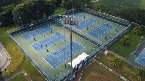 where to play pickleball in Singapore: Neighbourhood badminton courts