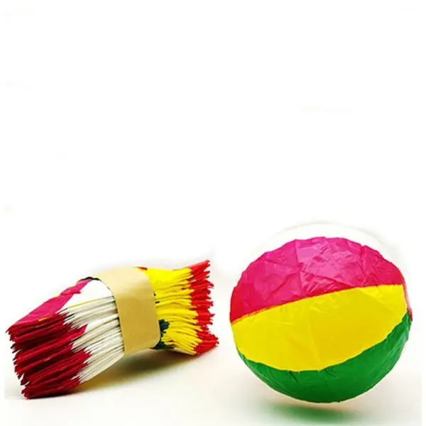 traditional games singapore: paper ball