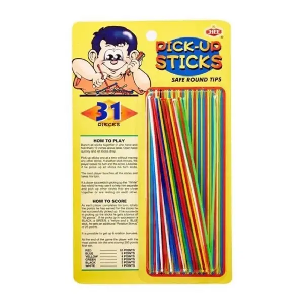 traditional games singapore: Pick-up sticks