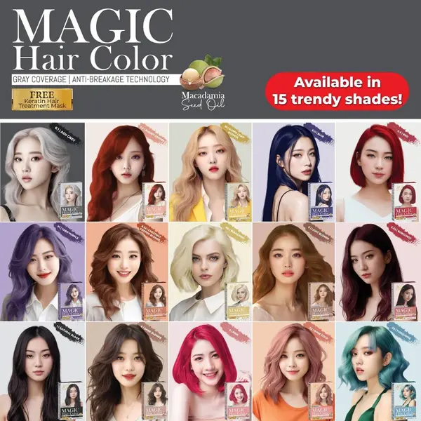 halal hair dye singapore: W2 Magic Hair Color