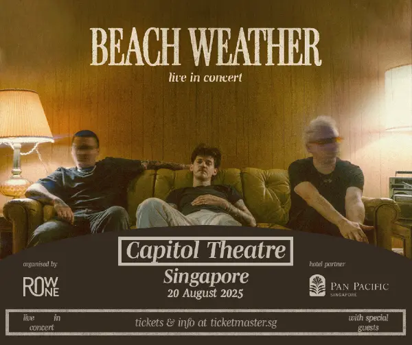 upcoming concerts in singapore 2025 - beach weather