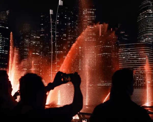Free things to do this weekend: Catch free light shows at Marina Bay