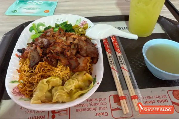good food in old airport road food centre: Cho Kee Wanton Mee