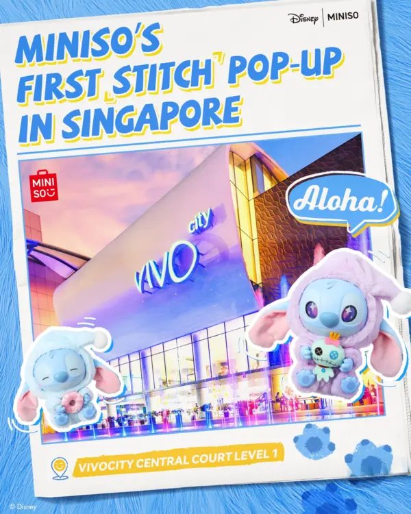 Disney Stitch Takeover at Vivocity