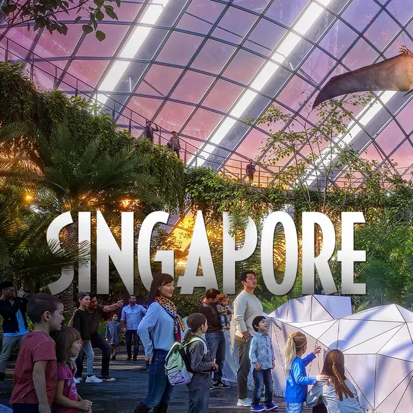 Jurassic World: The Experience debuts at Gardens by the Bay’s Cloud Forest