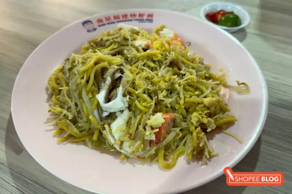 best food in old airport road food centre: Nam Sing Hokkien Mee