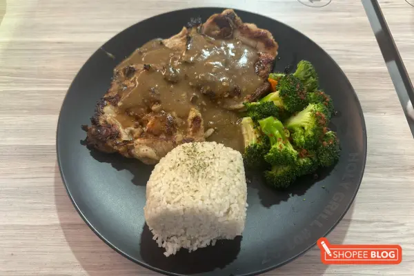 best food in old airport road food centre: Simply Chicken Chop